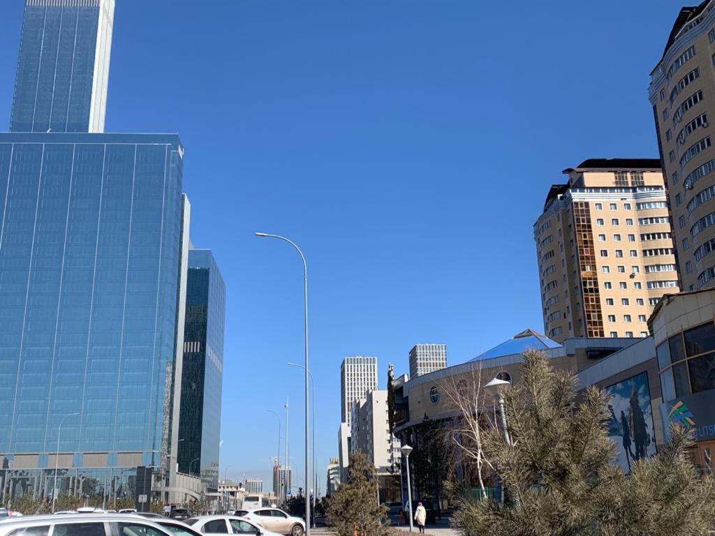 Квартира С Видом На Abu Dhabi Plaza Astaná Exterior foto